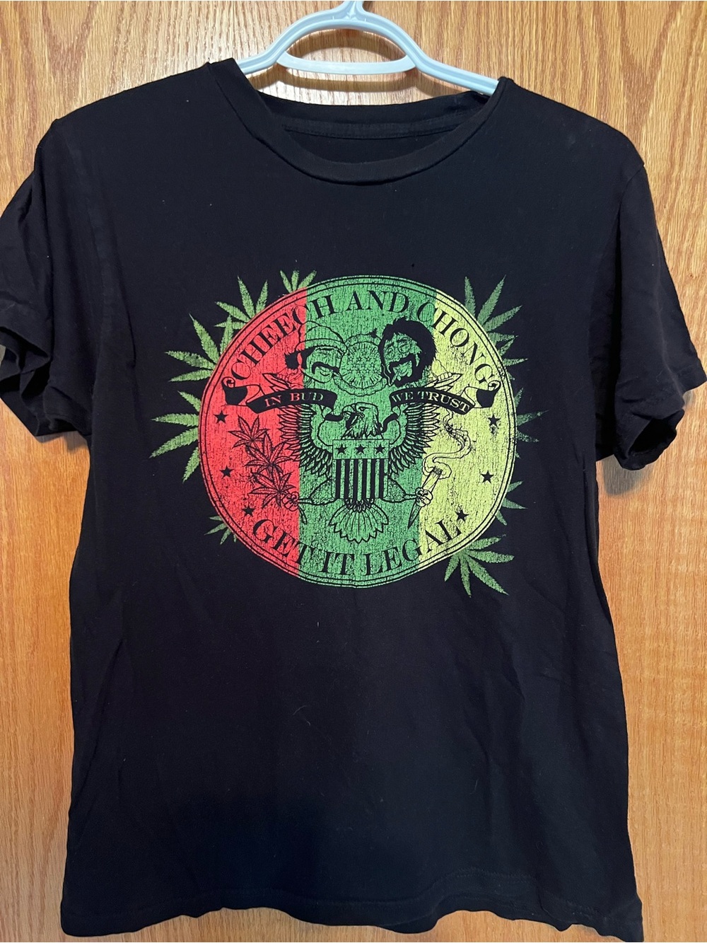 Cheech & Chong Men's Short Sleeve T-Shirt - Black
